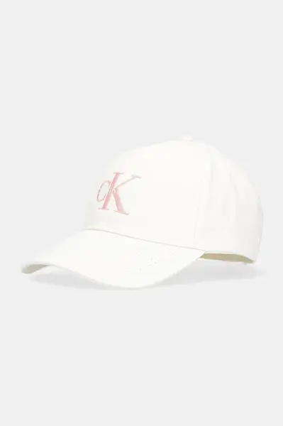 Bavlněná baseballová čepice Calvin Klein