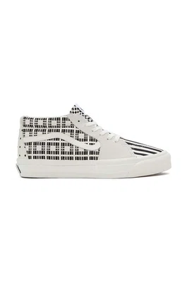 Tenisky Vans Sk8-Mid Reissue 83 LX bílá barva, VN000CQQFS81