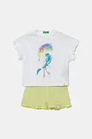 Dětské bavlněné pyžamo United Colors of Benetton 2-pack