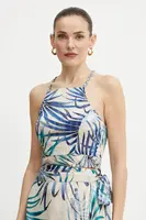 Halenka Guess GAELLE dámská, béžová barva, vzorovaná, W5GH74 WH9Z2