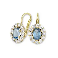 Soliter Luxusní náušnice ze žlutého zlata 239 001 00568 0000500