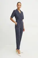 Overal Marella BANANA tmavomodrá barva, s výstřihem do v, 2513241011200