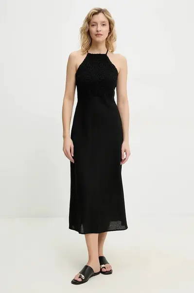 Lněné šaty Answear.LAB