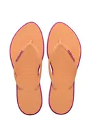 Žabky Havaianas SLIM POINT dámské, oranžová barva, 4149584.4622
