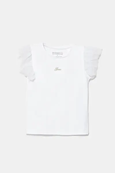 Dětské tričko Guess bílá barva, K5GI18 K6YW4