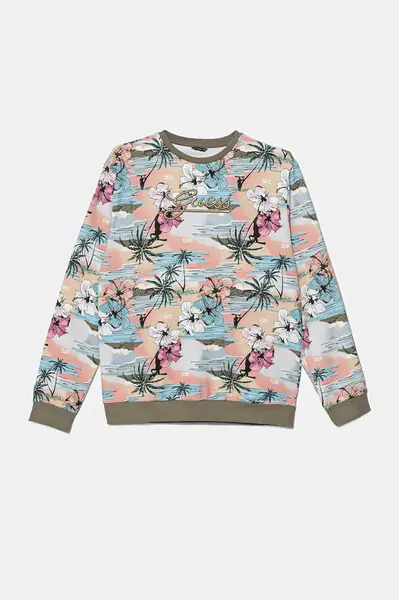 Dětská bavlněná mikina Guess