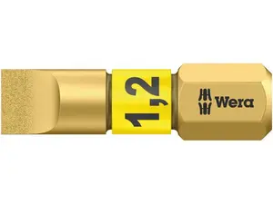 Wera 056176 Bit 1/4" PL 6,5 x 1,2 x 25 mm, bitorsion typ 800/1 BDC