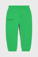 Kalhoty Pangaia KIDS' 365 MIDWEIGHT TRACK PANTS zelená barva, 10000280
