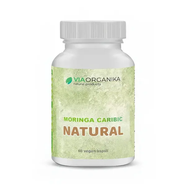 VIA Organika Moringa caribic NATURAL 60 kapslí