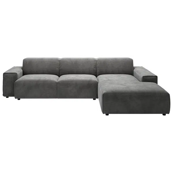 Livetastic ROHOVÁ SEDAČKA, textil, tmavě šedá