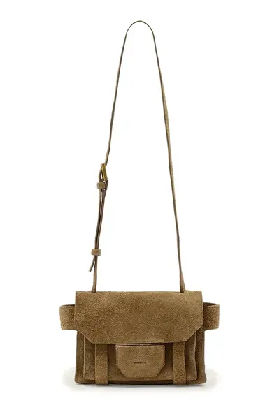 Semišová kabelka AllSaints URSA