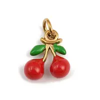 304 Stainless Steel Enamel Pendants Ion Plating(IP)