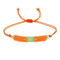 Glass Seed Bead Link Bracelets