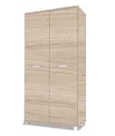 Šatní skříň Maximus M2 Barva korpusu: Dub Sonoma, Rozměry: 100 cm