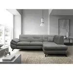 MID.YOU ROHOVÁ SEDAČKA, textil, šedá