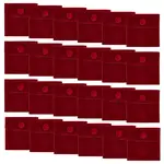 24Pcs Square Velvet Jewelry Bags