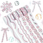 6 Styles Baseball Theme Polyester Ribbon