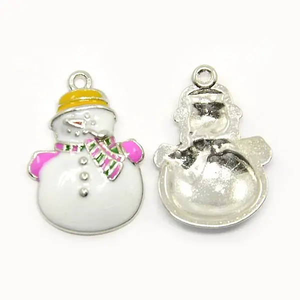 Alloy Enamel Pendants