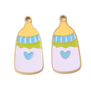 304 Stainless Steel Enamel Pendants