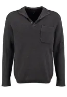 Key Largo Sveter 'KLFulham'  sivá