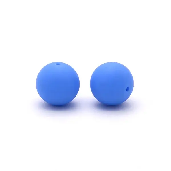 Round Food Grade Eco-Friendly Silicone Beads