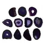 Natural Druzy Agate Slice Cabochons