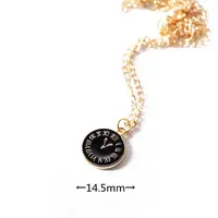 Mini Alloy Enamel Clocks