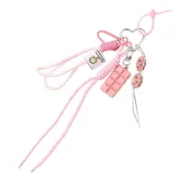 Bread Acrylic & Braided Polyester Rope Pendant Decorations