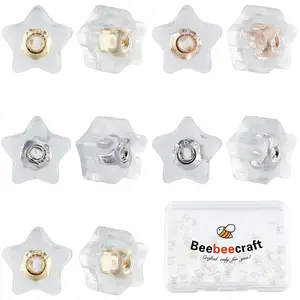 40Pcs 4 Colors Silicone Ear Nuts