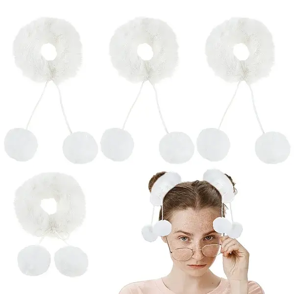 Fur Plush Elastic Hair Accessories