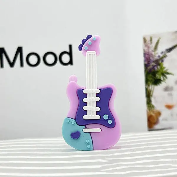 PVC Plastic Guitar Pendants