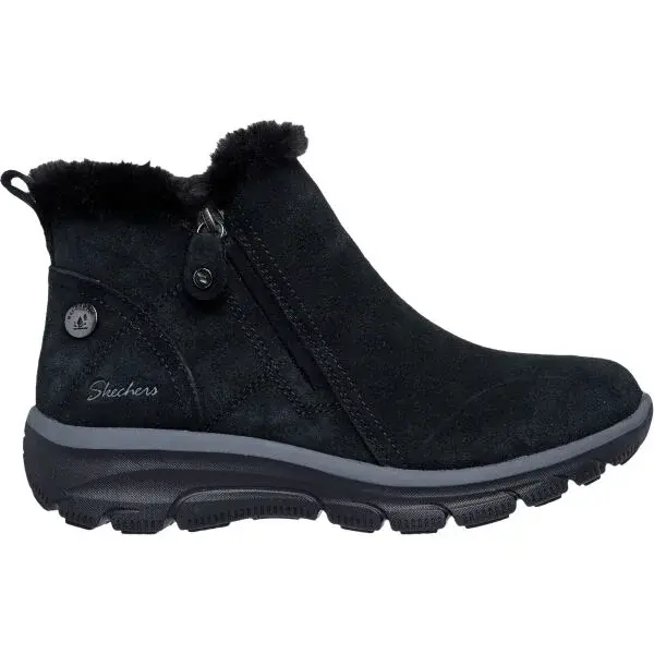 Skechers EASY GOING - HIGH ZIP 2 Dámská zimní obuv, černá, velikost