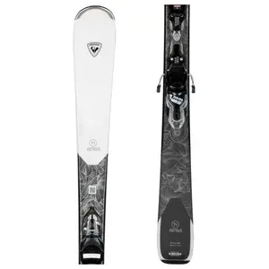 Rossignol FAMOUS 14 XPRESS + XPRESS W 10 GW Dámské sjezdové lyže, černá, velikost