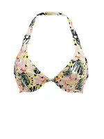 Růžový dámský vzorovaný vrchní díl plavek ORSAY - Dámské