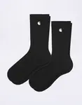 Carhartt WIP Madison Pack Socks Black/White + Black/White