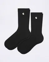 Carhartt WIP Madison Pack Socks Black/White + Black/White