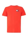 Tommy Jeans Tričko 'ESSENTIAL'  oranžovo červená