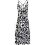 ALPINE PRO SELA Dámske šaty, biela, veľkosť