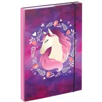 BAAGL KÔŇ Dosky na školské zošity A4, fialová, veľkosť