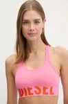 Sportovní podprsenka Diesel UFSB-COTTON-RACE-BRALETTE