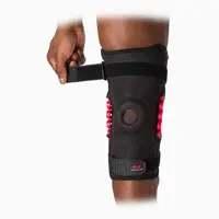 McDavid 30630 NRG KNEE BRACE WITH SPRING HINGE Ortéza na koleno, černá, velikost