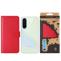 Flipové pouzdro Tactical Field Notes pro Samsung Galaxy A37, červená