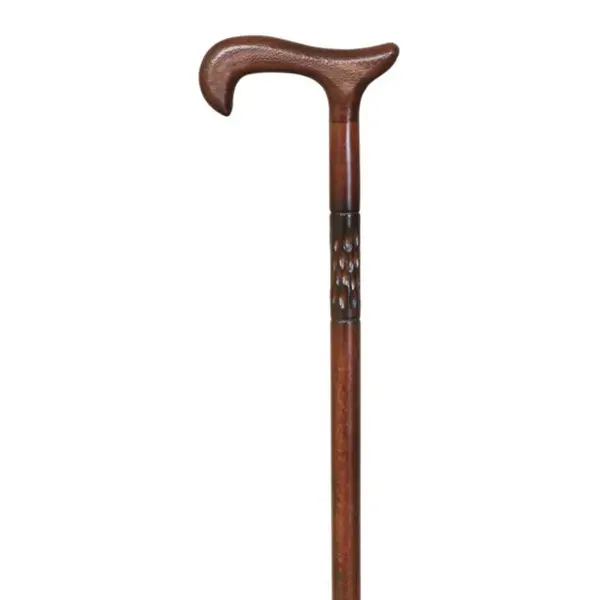 GARCIA Palica drevená s mierne ohnutou rukoväťou 083