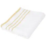 Esposa OSUŠKA DO SPRCHY, 70/130 cm, žlutá, bílá