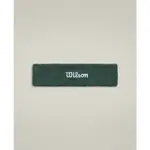 Wilson U TERRY LOGO HEADBAND Sportovní čelenka, zelená, velikost UNI