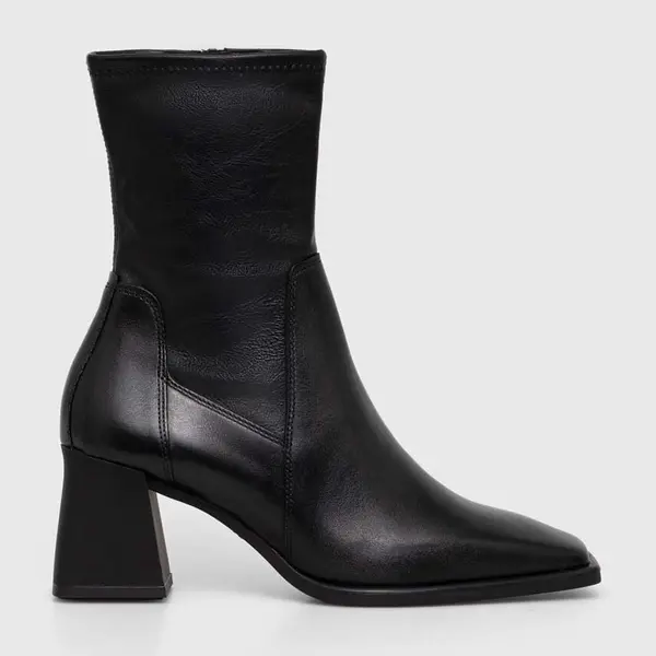 Nízké kozačky Vagabond Shoemakers HEDDA dámské, černá barva, na podpatku, 5602.302.20