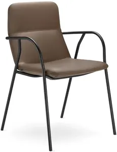 LD SEATING Konferenční křeslo FLEXI LIGHT, CHL-N1, černá podnož