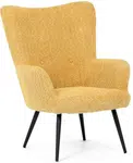 AUTRONIC křeslo ušák AK-W1206 YEL2 žluté