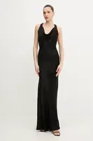 Viskózové šaty Bardot