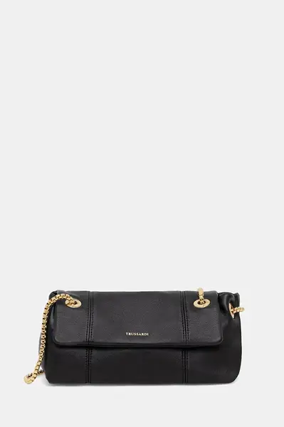 Kožená kabelka Trussardi